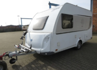 Caravane Knaus Sport 400 avec Mover, porte-vélos
