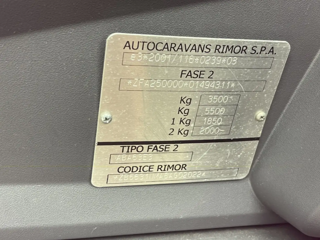 Camping-car FIAT Rimor