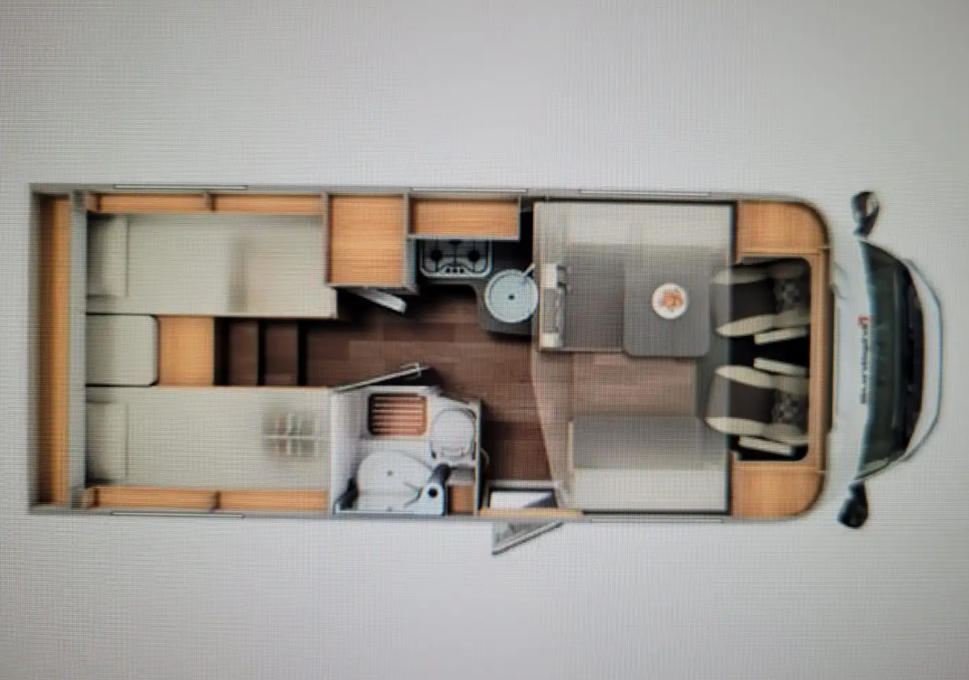 Camping car Fiat Carado T 67