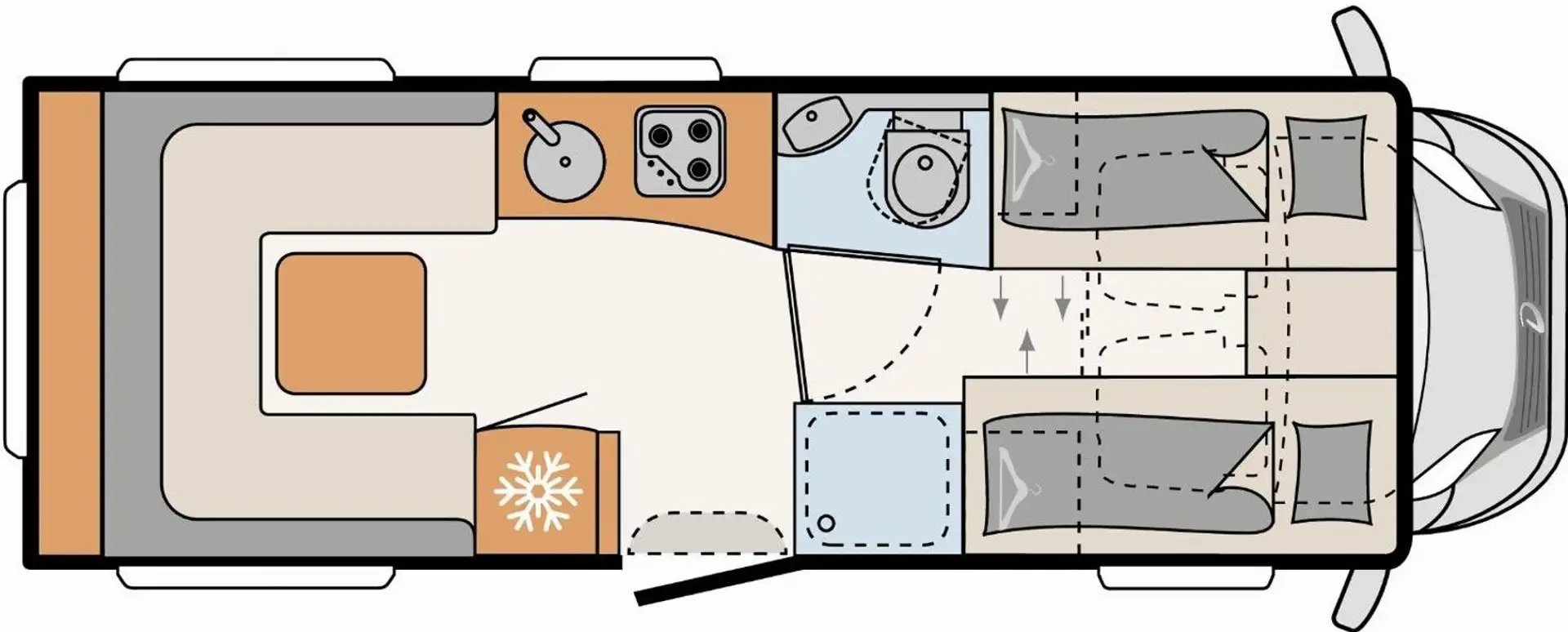 Camping-Car Dethleffs Alpa A 6820-2